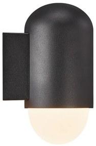 Nordlux - Vonkajšie nástenné svietidlo HEKA 1xE27/60W/230V IP54 čierna