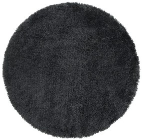 Livarno home Koberec s dlhým vlasom, 80 x 150 cm/Ø 100 cm (tmavosivá)  (100377446)