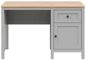 Písací stôl BRW Salga 1 (arktická sivá + dub artisan) . Vlastná spoľahlivá doprava až k Vám domov. 1098465