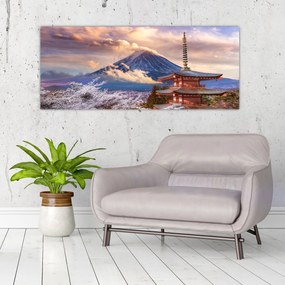 Obraz - Hora Fuji (120x50 cm)
