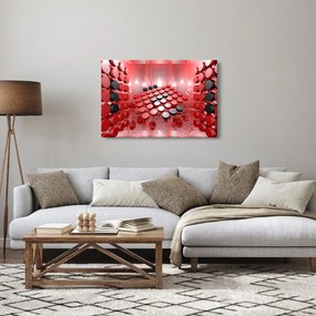 Obraz tlačidlové abstrakcie (90x60 cm)