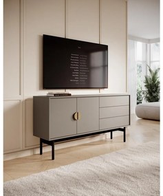 TV skrinka/stolík Stellia S1  (cappuccino + čierna). Vlastná spoľahlivá doprava až k Vám domov. 1099083