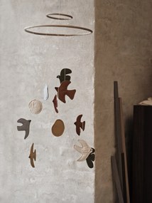 Ferm Living Závesný kolotoč Swif Bird Multi