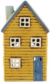 Ib Laursen Keramický svietnik Thorshavn Blue Door