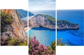 Obraz - Pláž Navagio, Grécko (90x60 cm)