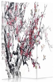 Gario Paraván Jemná japonská čerešňa Rozmery: 110 x 170 cm, Prevedenie: Klasický paraván
