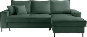 XXXLutz ROHOVÁ SEDAČKA, textil, tmavozelená P & B - Sedačky - 002310021705