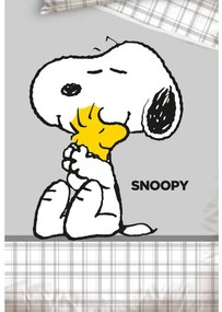 Carbotex Obliečky do postieľky 100x135 + 40x60 cm - Snoopy Najlepší kamaráti