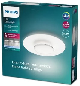 Philips- LED Stmievateľné stropné svietidlo GARNET SCENE SWITCH LED/40W/230V 4000K
