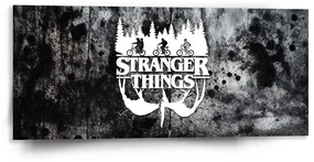 Sablio Obraz Stranger Things White - 110x50 cm