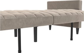 Svetlosivá zamatová pohovka 207 cm Celine – Støraa