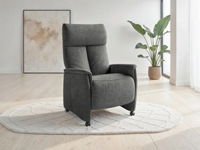 XXXLutz RELAXAČNÉ KRESLO, textil, tmavosivá Sit & More - Online Only obývacie izby - 00014403244P