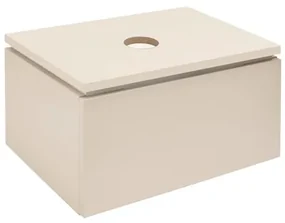 Kúpeľňová skrinka SAT Feel 60x30x46 cm mat  SATFEEL60BED