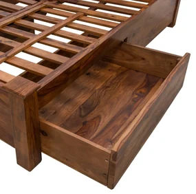 furniture-nabytek.cz - Posteľ z masívu 180x200 s úložným priestorom