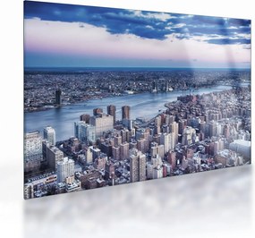 Sklenený obraz New Yorku (70x50 cm)