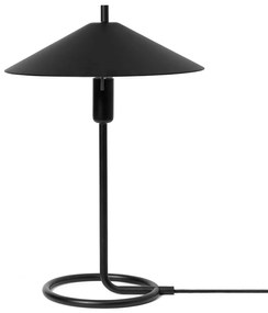 Stolová lampa Filo – čierna/čierna