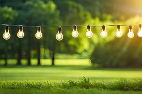 Solárna LED svetelná reťaz Rona 3,8 m teplá biela