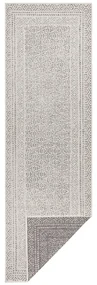 Sivo-biely vonkajší behúň Ragami Berlin, 80 x 250 cm