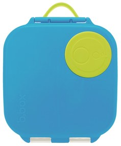 Desiatový box stredný - modrý/zelený