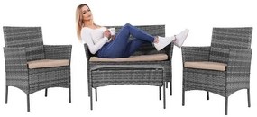Zostava záhradného nábytku  "ALABAMA" SPRINGOS GF0058