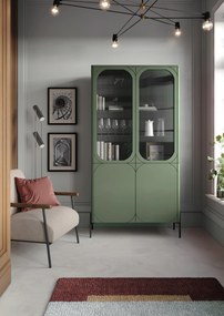 Vitrína Sonatia 100 - olivová