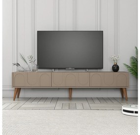 TV stolík/skrinka Bipemu 3 (orech + atlas). Akcia -20%. Vlastná spoľahlivá doprava až k Vám domov. 1095683