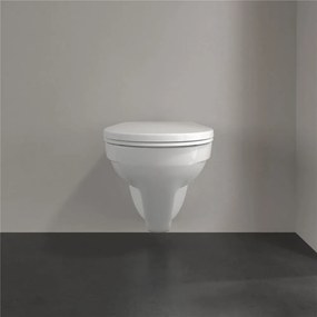 VILLEROY &amp; BOCH O.novo Compact závesné WC s hlbokým splachovaním, 360 x 490 mm, biela alpská, 7667R001