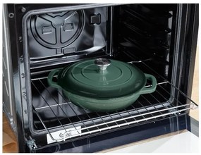 Silvercrest®  Liatinová servírovacia panvica, 2,4 l (zelená)  (100393065)