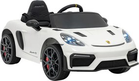 Elektrické autíčko Porsche Spyder RS 718 biele