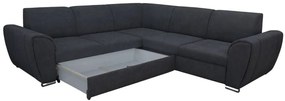 Rohová rozkladacia sedačka ROYAL L+2 antracit
