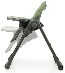 KINDERKRAFT - Detská jedálenská stolička TUMMIE zelená