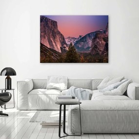 Gario Obraz na plátne Úsvit v horách Rozmery: 60 x 40 cm