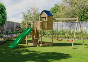 Marimex | Detské ihrisko Marimex Play Basic 014 + zelená šmykľavka | 11640645