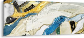 Obraz - Farebný mramor (120x50 cm)