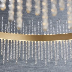 Endon 81908 - LED stmievateľný luster na lanku ADRIEL LED/58W/230V 3000K zlatý