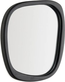 Nástenné zrkadlo s dreveným rámom 45,5x47 cm Alura – Kave Home