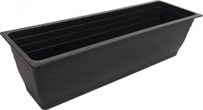 Set 2 kvetináčov HWC-L21, akáciové drevo - hnedá