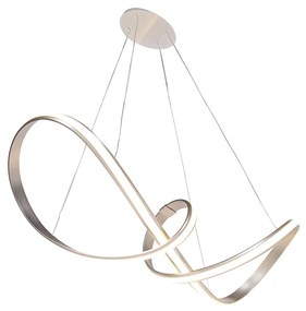 Dizajnové závesné svietidlo oceľ stmievateľné vrátane LED - Viola Due