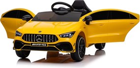LEAN CARS Mercedes CLA 45s AMG Yellow 4x4 Auto na batérie