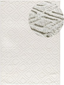 Biely koberec 126x190 cm Juno – Universal