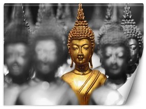 Fototapeta, Zlatý Buddha Zen - 150x105 cm