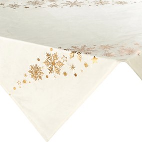 VIANOČNÝ OBRUS NA STÔL AMBERIA3 85X85 CM VZOROVANÁ