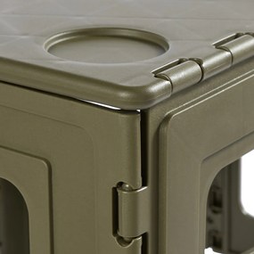 Keeeper Skladací vonkajší stôl Timo M Olive, M