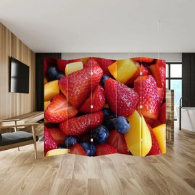 Paraván - Ovocie (210x170 cm)