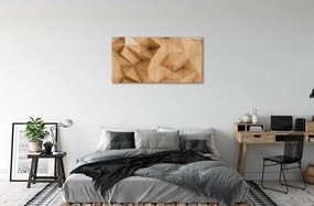 Obraz canvas Solid mozaika drevo 100x50 cm