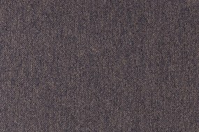 Tapibel Metrážny koberec Cobalt SDN 64032 - AB tmavo hnedý, záťažový - Kruh s obšitím cm