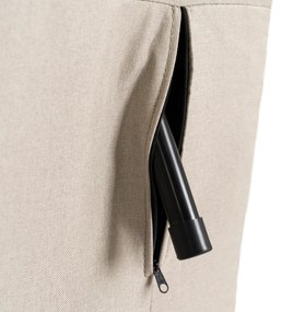 JAKS Rozkladacie kreslo Marry 2 béžové tkanina
