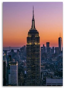 Obraz na plátně New York Empire State Building - 40x60 cm