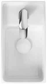 Cersanit K114-004 CREA umývadlo na dosku 22x40 cm keramika lesklá biela