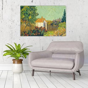 Obraz - Imitator of Vincent van Gogh, Landscape, reprodukcia (90x60 cm)